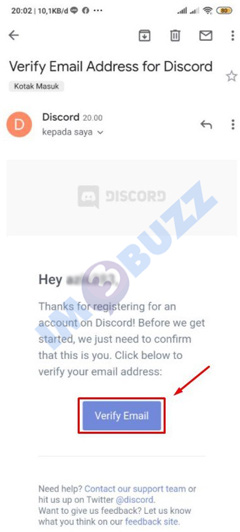 11 klik verify email