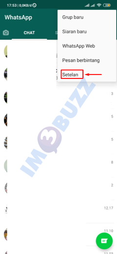 3 pilih setelan kode online whatsapp