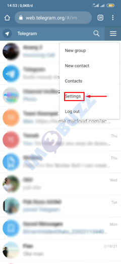 3 tap settings telegram web hp