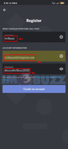4 buat akun discord android