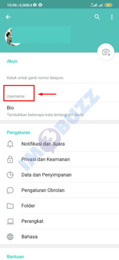 4 klik id telegram