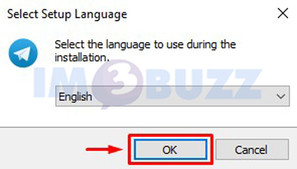 4 klik ok pilih bahasa Telegram Dekstop
