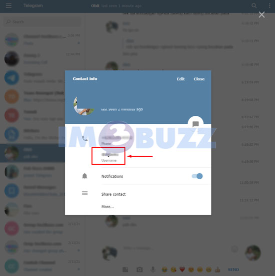 4 selesai melihat id telegram web pc