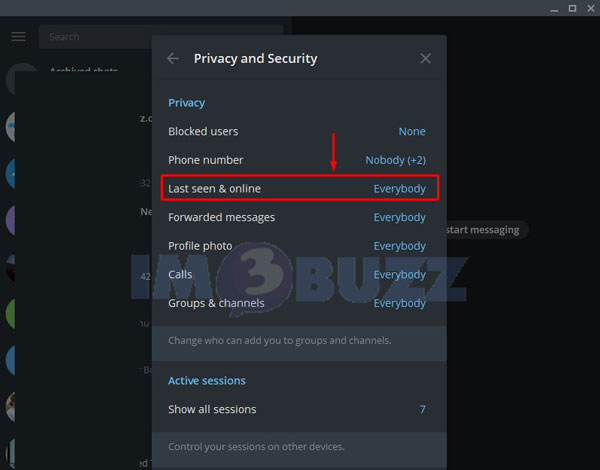 5 klik last seen and online telegram dekstop