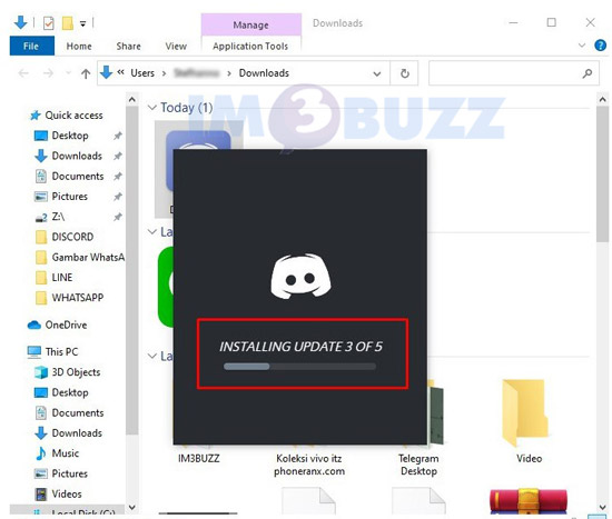 6 proses installing discord dekstop