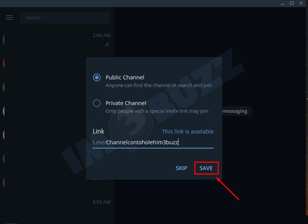 7 klik save channel telegram dekstop