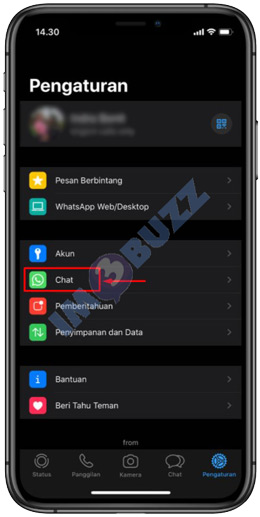 klik chat whatsapp ios 1