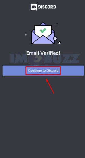 klik continue to discord