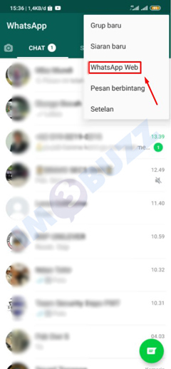 klik whatsapp web