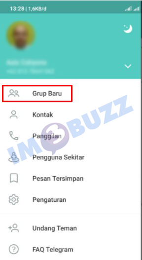 pilih grup baru telegram