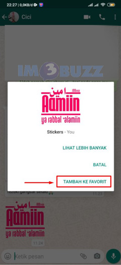 tambah ke favorit stiker whatsapp