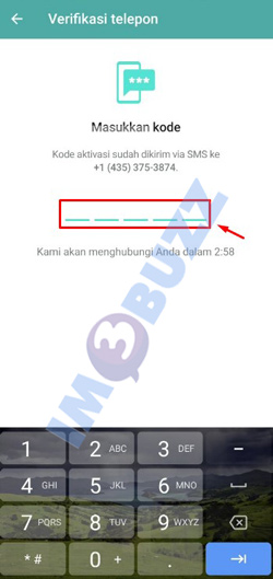 25 masukkan kode verifikasi