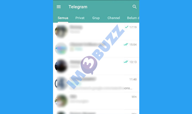 1. buka telegram untuk download video