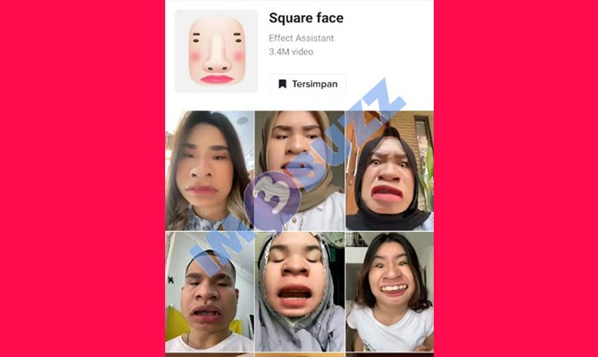 11. filter tiktok sqare face