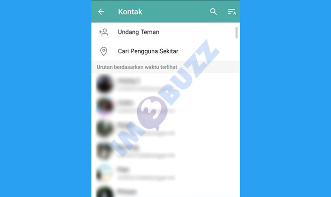 12. selesai mengembalikan Telegram agar tersambung dengan kontak HP