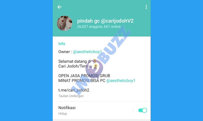 13. grup telegram pindah gc @carijodohv2