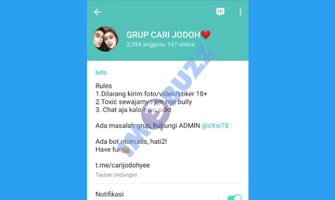 15. grup cari jodoh