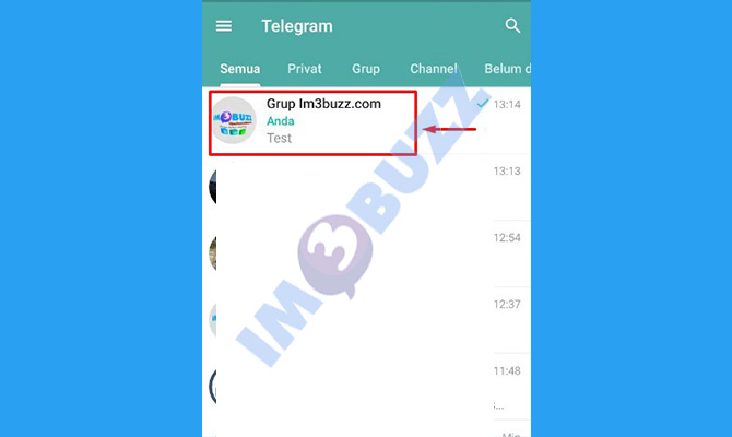 2. buka grup telegram untuk copy link