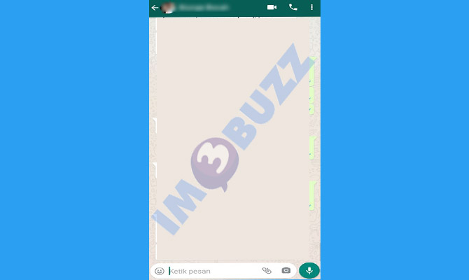 2. buka obrolan whatsapp untuk dikrimi link telegram