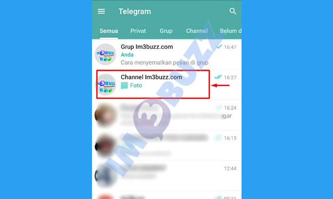 2. cari channel telegram