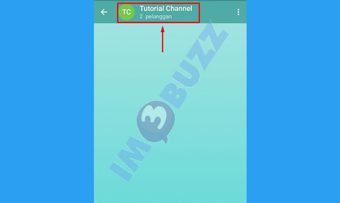 3. buka profil channel telegram