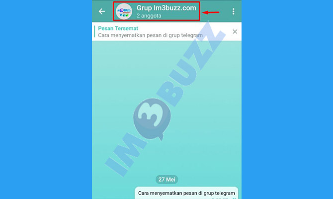 3. buka profil grup