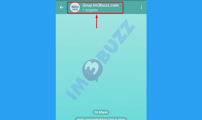 3. ketuk profil grup telegram yang akan di copy link