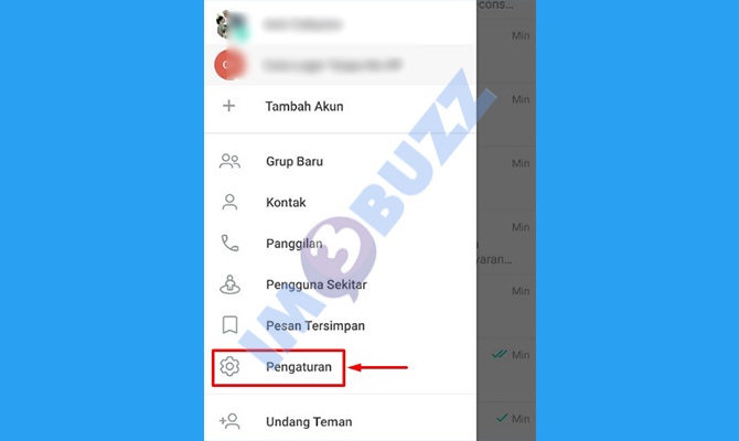 3. pilih menu pengaturan