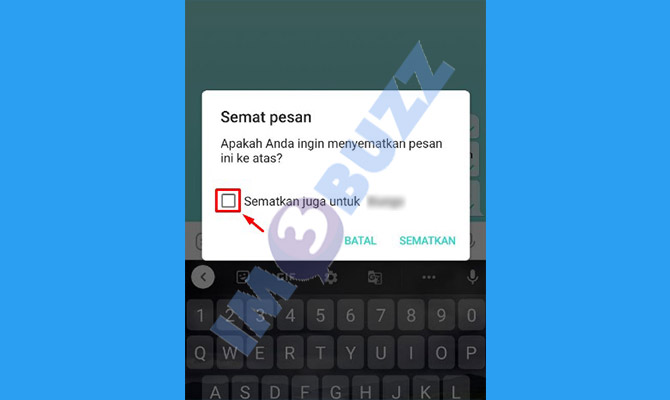 5. atur opsi menyematkan pesan di obrolan pribadi telegram