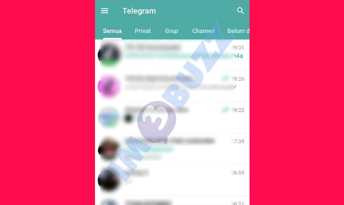 5. buka telegram