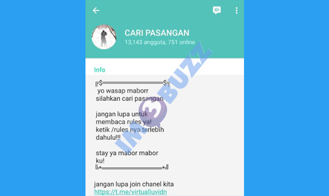 5. grup telegram cari pasangan