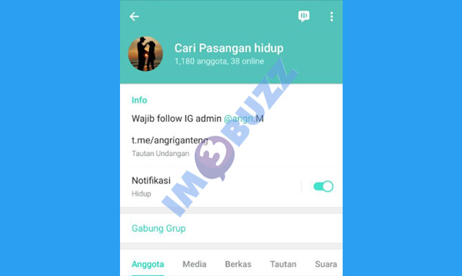 6. grup telegram cari pasangan hidup