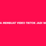 cara membuat video tiktok jadi wallpaper