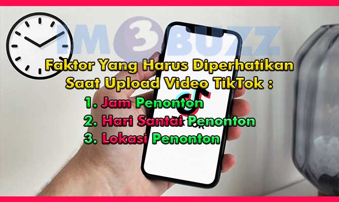 faktor yang harus diperhatikan saat upload video tiktok