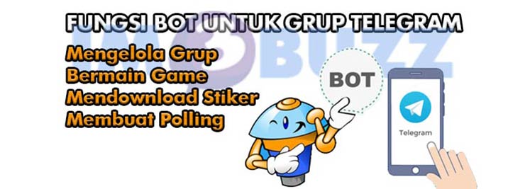 fungsi bot di grup telegram