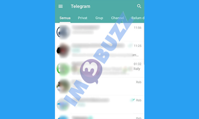 1. buka telegram untuk menghapus verifikasi 2 langkah