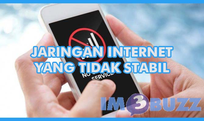 1. jaringan internet kurang bagus