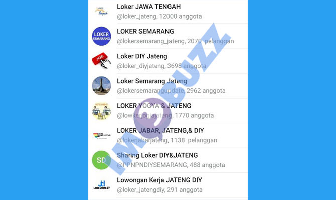 10. grup loker jateng