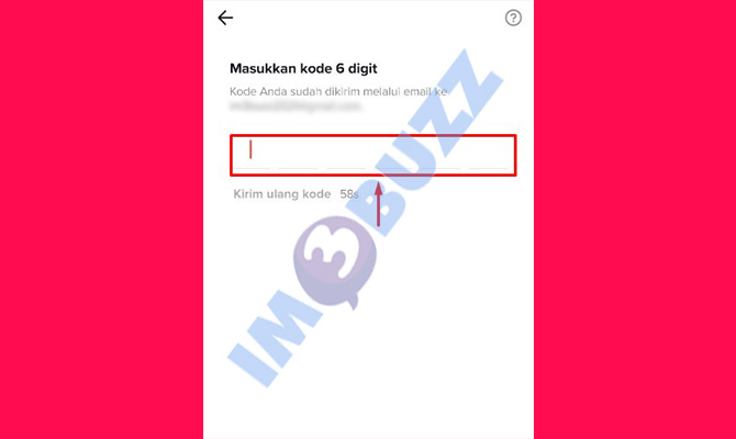 12. masukkan kode verifikasi