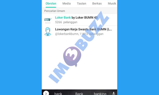 13. grup loker bank