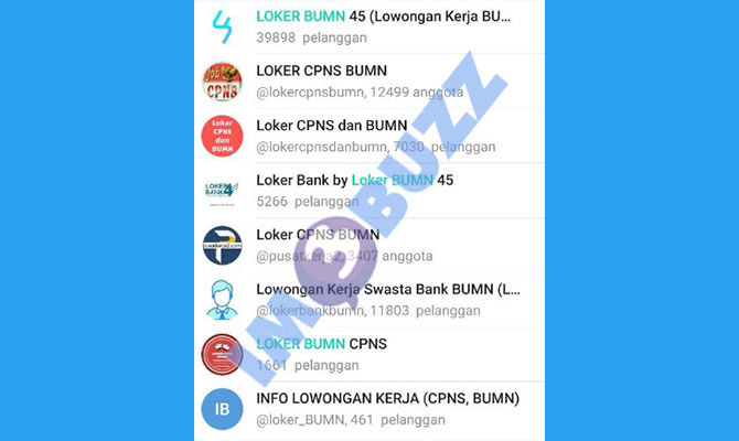 14. grup loker bumn