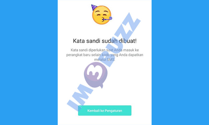 13. selesai membuat verifikasi 2 langkah