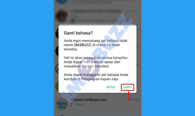 16. tap ganti bahasa telegram dengan setlang