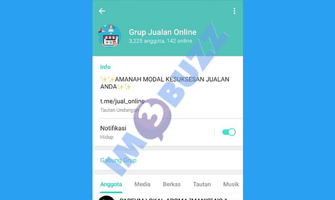 18. grup jualan online