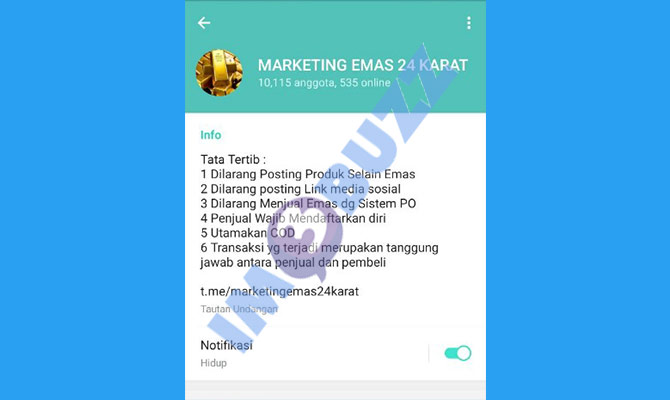 20. marketing emas 24 karat