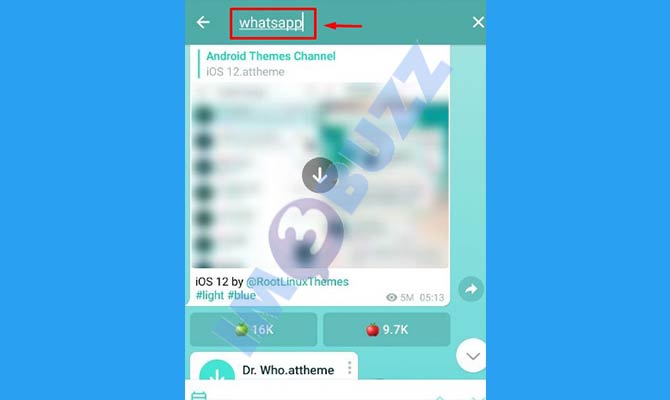 3. Cari Tema Seperti Whatsapp