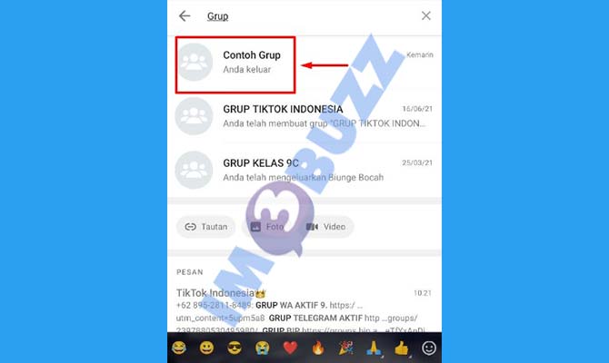 4. Pilih Grup Whatsapp