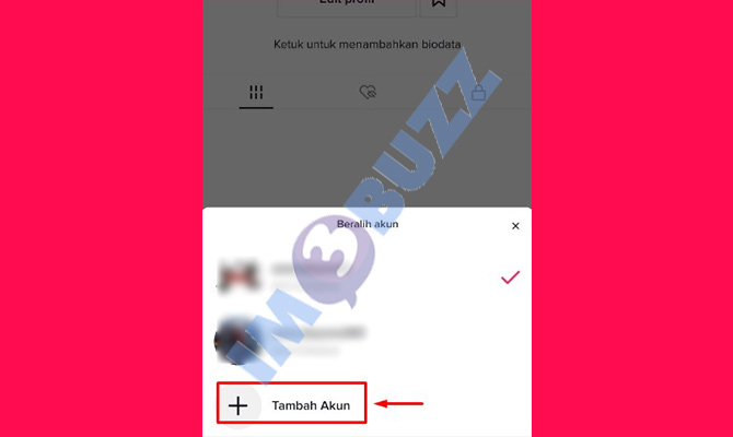 4. ketuk tambah akun lain