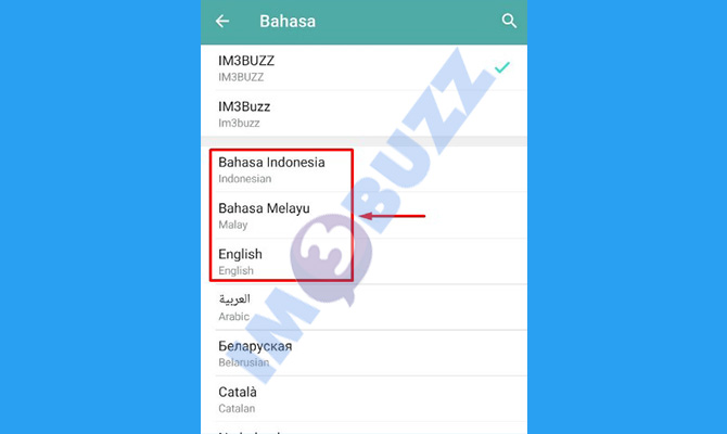 5. ganti bahasa telegram