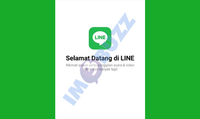 8. selesai logout akun line